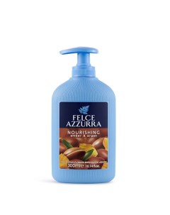 Жидкое мыло "Питание" Амбра и Аргановое масло Nourishing Amber & Argan Liquid Soap Felce azzurra