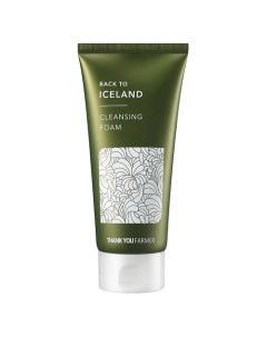 Пенка очищающая с ледниковой водой для лица Back to Iceland Cleansing Foam Thank you farmer