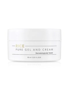 Крем-гель для лица Rice Pure Gel and Cream Thank you farmer