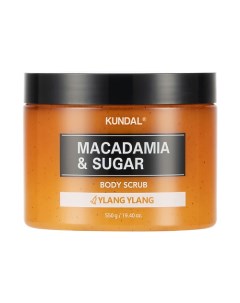 Скраб для тела Иланг иланг Macadamia Sugar Body Scrub Kundal