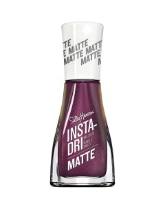 Быстросохнущий лак для ногтей Insta Dri Matte Sally hansen