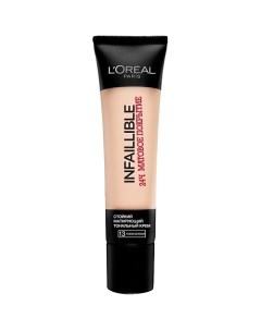 L'OREAL Cтойкий тональный крем 24ч Матовое покрытие Infaillible L'oreal paris