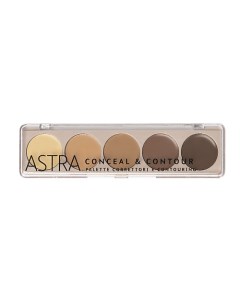 Палетка консилеров Conceal Contour Astra