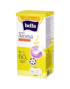 Прокладки ежедневные ультратонкие Panty aroma energy 60.0 Bella