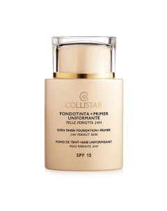 База под макияж и тональное средство Even Finish Foundation + Primer SPF 15 Collistar