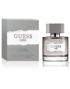 Туалетная вода 1981 MAN 30 Guess