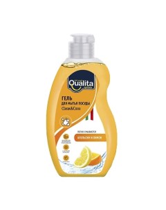 Средство для мытья посуды LEMON ORANGE Qualita