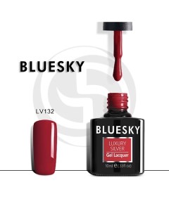 Гель лак Luxury Silver Бургундское вино Bluesky