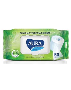 ULTRA COMFORT Влажная туалетная бумага с крышкой 50.0 Aura