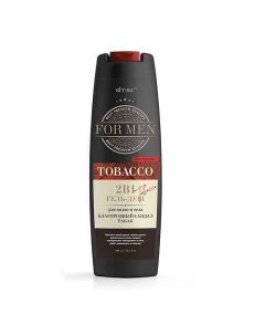 For MEN TOBACCO 2в1 Гель-душ для волос и тела с феромонами благородный сандал и табак 400.0 Витэкс