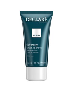 Крем для лица, для активных мужчин увлажняющий Men Daily Energy Cream Sportive Declare