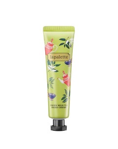 Крем для рук GREEN MILK TEA HAND CREAM 30.0 Lapalette