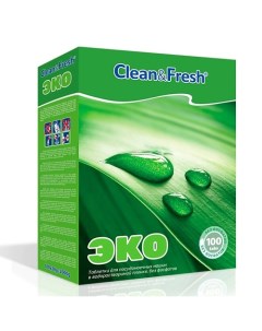 ЭКО таблетки для посудомоечной машины 100.0 Cleanandfresh