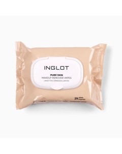 Салфетки для снятия макияжа Pure skin 25.0 Inglot