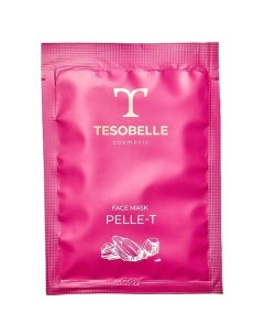 Альгинатная маска для лица PELLE-T с древесным углем 30.0 Tesobelle cosmetic