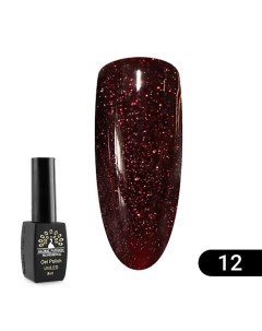 Гель лак Disco Gel Shine Spectrum светоотражающий 02 Global fashion