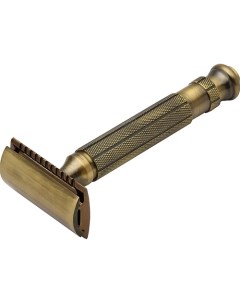 Т образный станок с закрытым гребнем L 55 Antique Brass 1 0 Pearl shaving