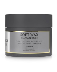 Воск для волос легкой фиксации Soft Wax for Men Lernberger stafsing