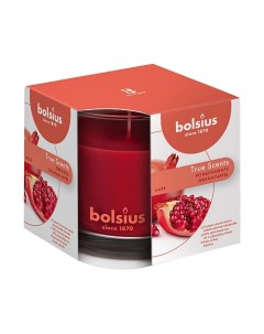 Свеча в стекле арома True scents гранат 679 Bolsius