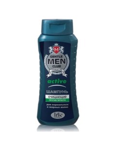 Шампунь для мужчин "ACTIVE очищающий" Gentlemen clab 400.0 Iris cosmetic