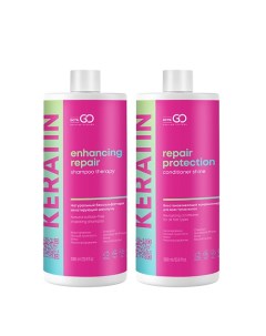 Набор восстанавливающий шампунь Enhancing Repair Shampoo,кондиционер Repair Dctr.go healing system