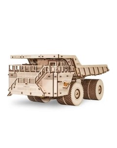 Деревянный конструктор 3D BELAZ 75710 1 0 Ewa eco-wood-art