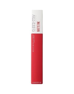 Суперстойкая жидкая матовая помада для губ "Super Stay Matte Ink" Maybelline new york