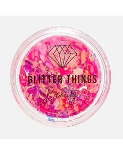 Глиттер Гель Блёстки для глаз лица и тела Фейерверк Glitter things