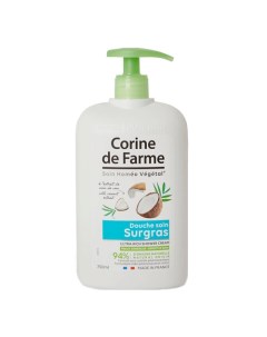 Крем для душа ультра-насыщенный с экстрактом кокоса Ultra-Rich Shower Cream With Coconut Extract Corine de farme