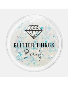 Глиттер Гель Блёстки для глаз лица и тела Космическое Измерение Glitter things