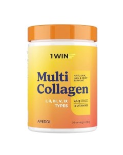 Мультиколлаген с витамином С вкус апероль Multi Collagen 1win