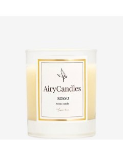 Свеча ароматическая ROSSO с деревянным фитилем 300.0 Airycandles