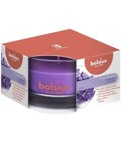 Свеча в стекле арома True scents лаванда 302 Bolsius