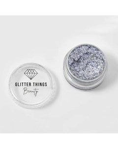 Глиттер Гель Блёстки для глаз лица и тела Эйфория Glitter things