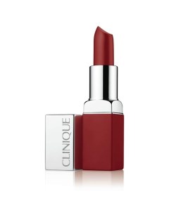 Матовая помада для губ: интенсивный цвет и уход Pop Matte Clinique