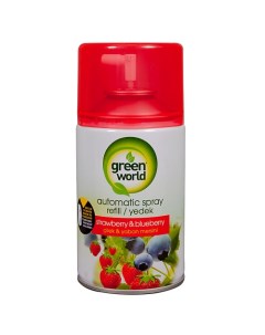 Освежитель воздуха (сменный баллон) Strawberry&blueberry 250.0 Green world