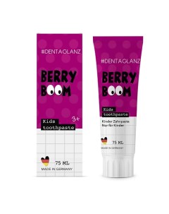 Детская зубная паста Berry Boom Kids Toothpaste #dentaglanz