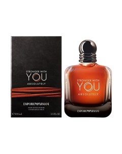 Мужская парфюмерная вода Stronger With You Absolutely 100 0 Giorgio armani