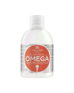 Восстанавливающий шампунь с маслом макадамии Omega 1000.0 Kallos cosmetics