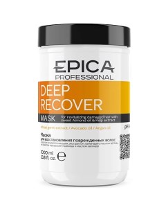 Маска для восстановления повреждённых волос Deep Recover Epica professional