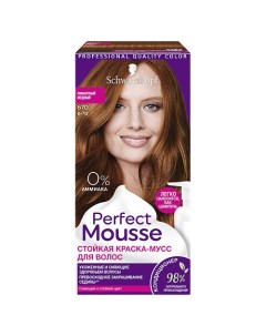 Краска-мусс для волос с ухаживающими компонентами Perfect mousse