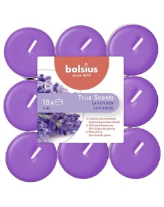 Свечи чайные арома True scents лаванда Bolsius