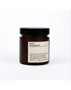 Ароматическая свеча с деревянным фитилем Black pomegrante 200 For me candle