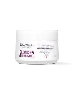 Маска для осветленных и мелированных волос Dualsenses Blondes & Highlights 60 Sec Treatment Goldwell