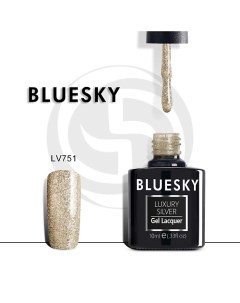 Гель лак Luxury Silver Новогодний бал Bluesky