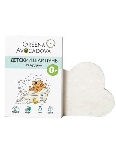 Натуральный детский шампунь без слез 60.0 Greena avocadova