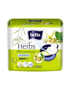 Прокладки Herbs tilia сomfort 10.0 Bella