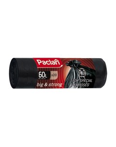 BIG & STRONG Мешки для мусора, 60л 20 Paclan