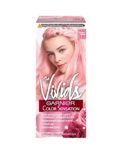 Стойкая крем-краска для волос "Роскошь цвета, The Vivids, с перламутром" Color Sensation Garnier