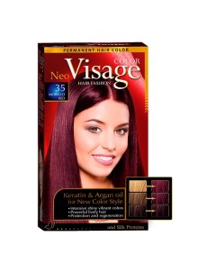 Краска для волос Intensive Red 34 Visage color hair fashion